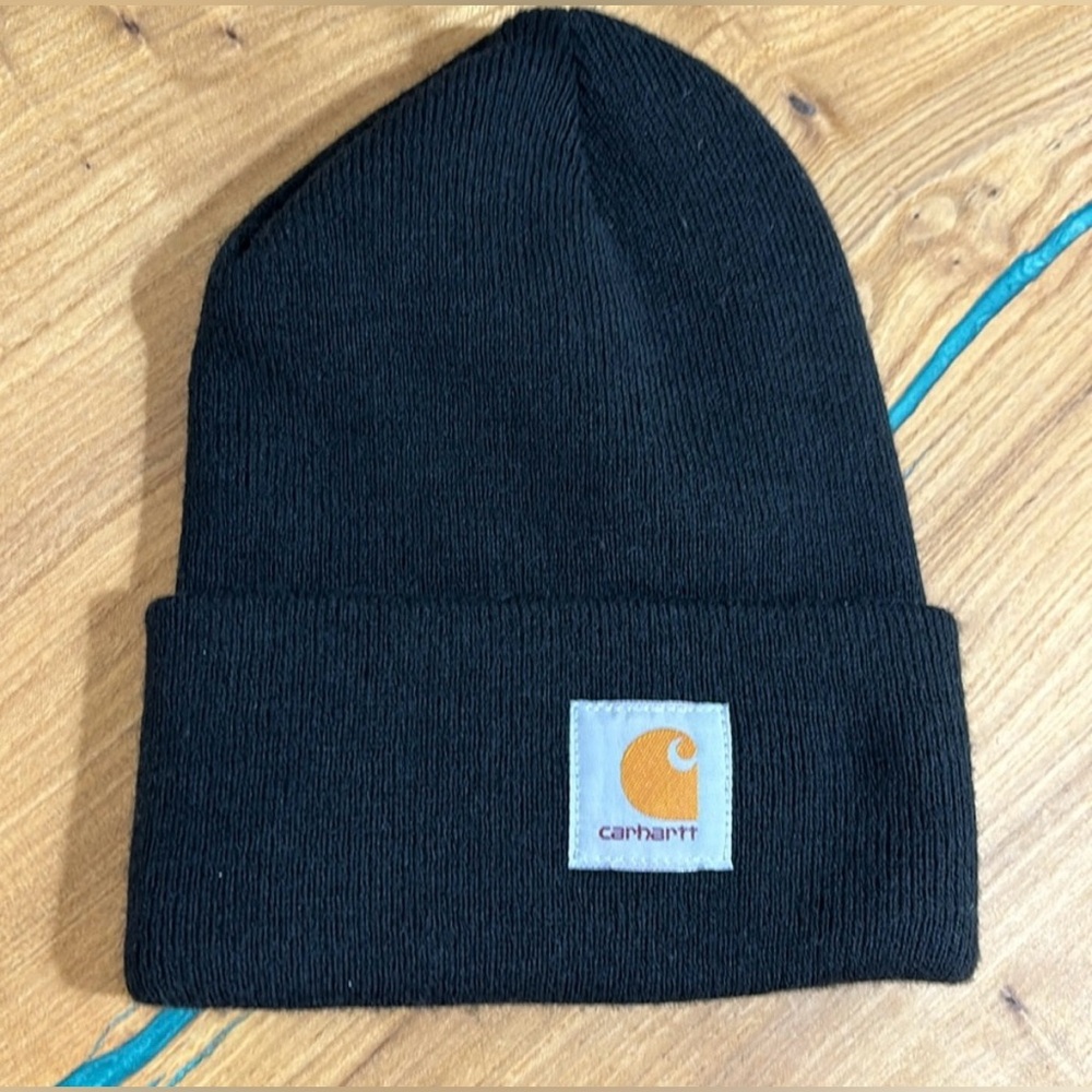 Carthartt Unisex Black Beanie